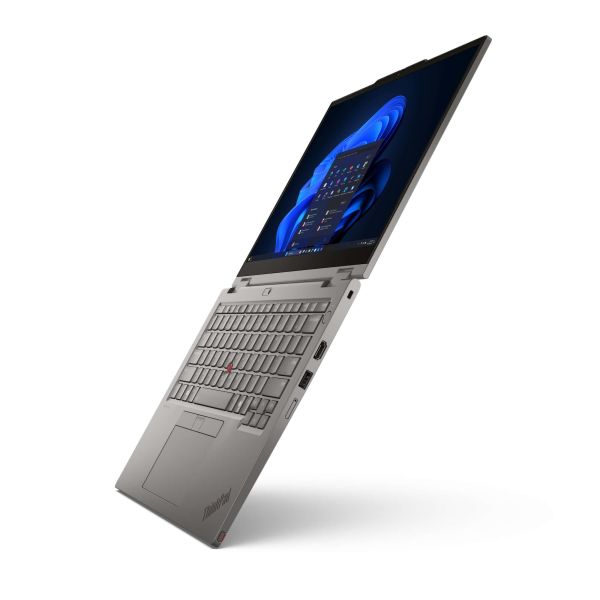 Lenovo ThinkPad L13 2-in-1 Gen 6 (Intel) Intel Core Ultra 7 255U Hybride (2-in-1) 33,8 cm (13.3") Touchscreen WUXGA 16 GB LPDDR5x-SDRAM 512 GB SSD Wi-Fi 6E (802.11ax) Windows 11 Pro Engels Grijs (21R70012MH)  Lenovo ThinkPad L13 2-in-1 Gen 6 (Intel) Intel Core Ultra 7 255U Hybride (2-in-1) 33,8 cm (13.3") Touchscreen WUXGA 16 GB LPDDR5x-SDRAM 512 GB SSD Wi-Fi 6E (802.11ax) Windows 11 Pro Engels Grijs (21R70012MH)