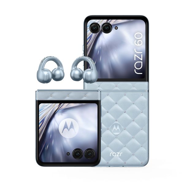 Motorola razr 60 + moto buds loop 17,5 cm (6.9") Dual SIM Android 15 5G USB Type-C 8 GB 256 GB 4500 mAh Blauw (PB860055SE) Motorola razr 60 + moto buds loop 17,5 cm (6.9") Dual SIM Android 15 5G USB Type-C 8 GB 256 GB 4500 mAh Blauw (PB860055SE)