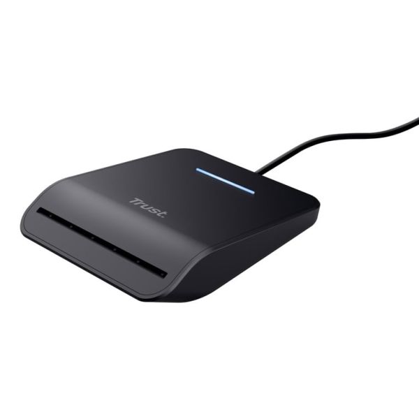 Trust Primo Smartcard Reader - Smartcardlezer – USB en USB-C aansluiting – Compact ontwerp – Zwart (26061) Trust Primo Smartcard Reader - Smartcardlezer – USB en USB-C aansluiting – Compact ontwerp – Zwart (26061)