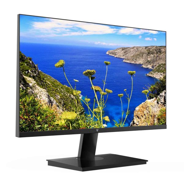 V7 L238V1-E computer monitor 60,5 cm (23.8") 1920 x 1080 Pixels Full HD LED Zwart (L238V1-E)
