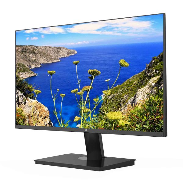 V7 L238V1-E computer monitor 60,5 cm (23.8") 1920 x 1080 Pixels Full HD LED Zwart (L238V1-E)