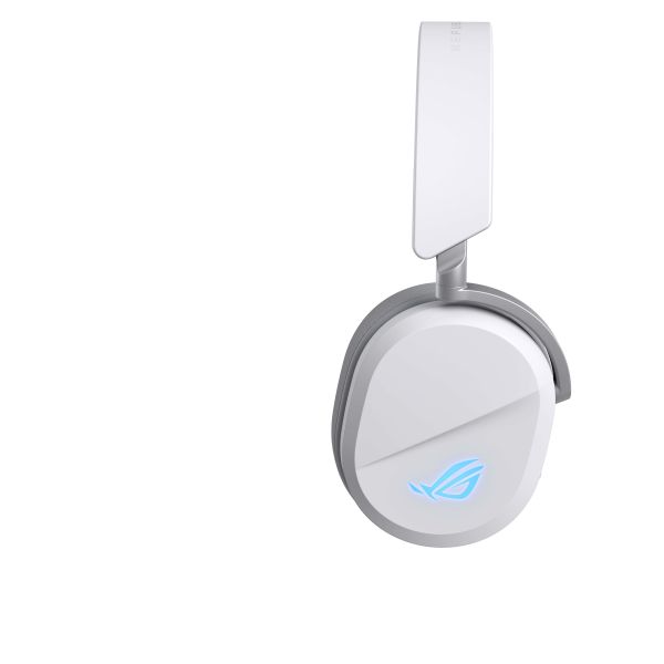 ASUS ROG Pelta Headset Bedraad en draadloos Hoofdband Gamen USB Type-C Bluetooth Wit (90YH0410-BHUA10)