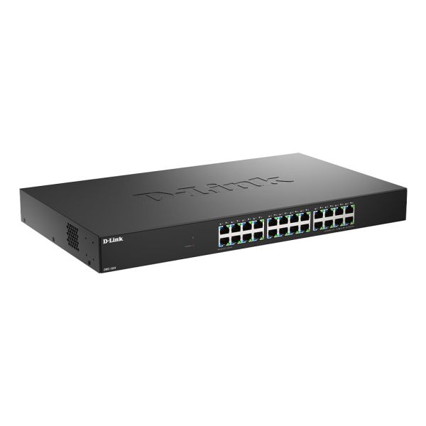 D-Link DMS-1024 Unmanaged 2.5G Ethernet (100/1000/2500) Zwart (DMS-1024/E)
