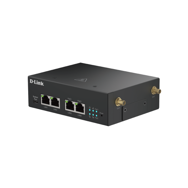 D-Link DWM-314-TP/E 4G LTE M2M VPN PoE+ Router (DWM-314-TP/E)
