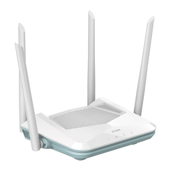 D-Link EAGLE PRO AI AX1500 Smart Router draadloze router Gigabit Ethernet Dual-band (2.4 GHz / 5 GHz) Wit (R15/E)