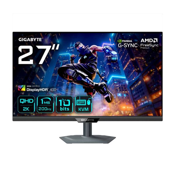 GIGABYTE M27Q2 QD computer monitor 68,6 cm (27") 2560 x 1440 Pixels Quad HD LED Zwart (M27Q2 QD)