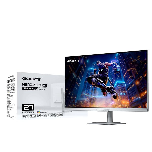 GIGABYTE M27Q2 QD ICE computer monitor 68,6 cm (27") 2560 x 1440 Pixels Quad HD LED Wit (M27Q2 QD ICE)