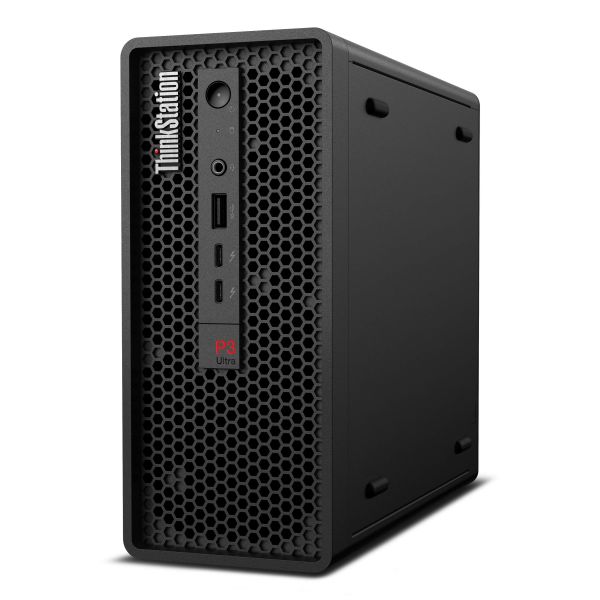 Lenovo ThinkStation P3 Ultra SFF Intel® Core™ i7 i7-14700K 32 GB DDR5-SDRAM 1 TB SSD Windows 11 Pro Mini Tower Workstation Zwart (30HA00B7GE)  Lenovo ThinkStation P3 Ultra SFF Intel® Core™ i7 i7-14700K 32 GB DDR5-SDRAM 1 TB SSD Windows 11 Pro Mini Tower Workstation Zwart (30HA00B7GE)