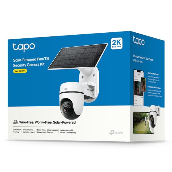 TP-Link Tapo C610 KIT Turret IP-beveiligingscamera Buiten 2304 x 1296 Pixels Plafond/muur/paal (TAPO C610 KIT) TP-Link Tapo C610 KIT Turret IP-beveiligingscamera Buiten 2304 x 1296 Pixels Plafond/muur/paal (TAPO C610 KIT)