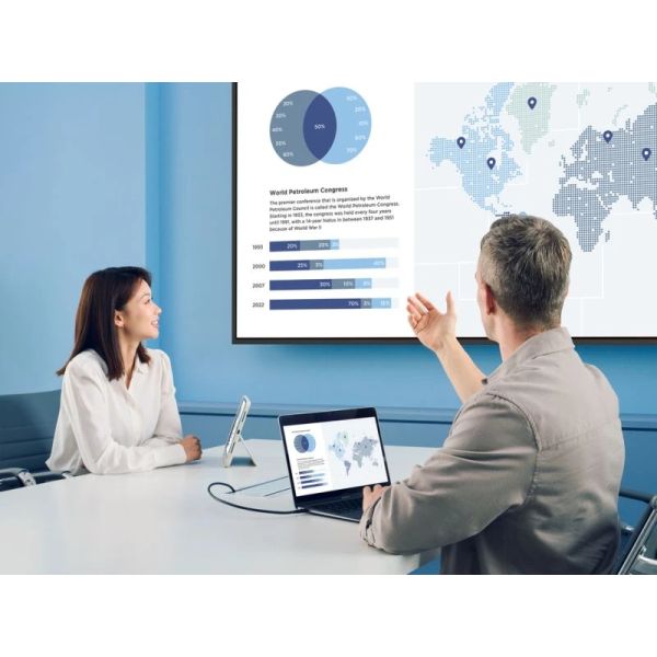 Viewsonic CDE86G3-1C beeldkrant Digitale signage flatscreen 2,18 m (86") LCD 500 cd/m² 4K Ultra HD Zwart 24/7 (CDE86G3-1C)