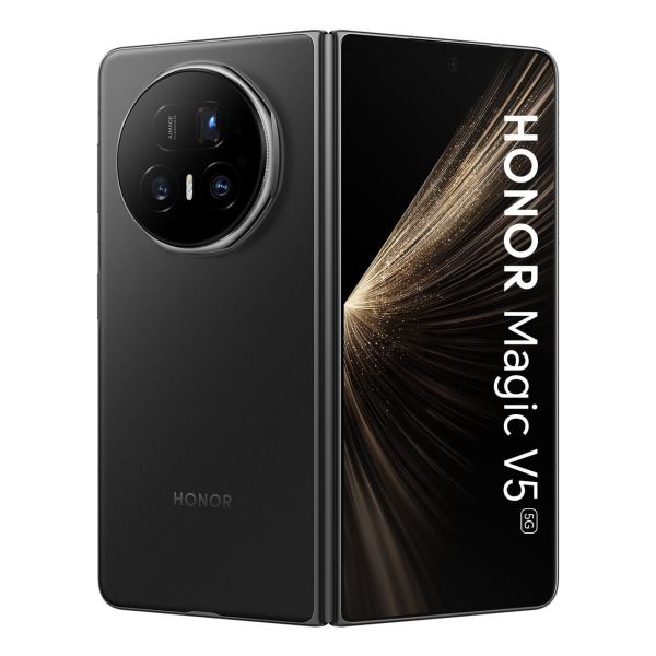Honor MAGIC V5 20,2 cm (7.95") MagicOS 9.0.1 5G USB Type-C 16 GB 512 GB 5820 mAh Zwart (5109BUHH) Honor MAGIC V5 20,2 cm (7.95") MagicOS 9.0.1 5G USB Type-C 16 GB 512 GB 5820 mAh Zwart (5109BUHH)