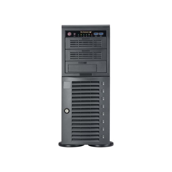 Super Micro SC743 AC-1K26B-SQ 4U Tower Server Case (CSE-743AC-1K26B-SQ)