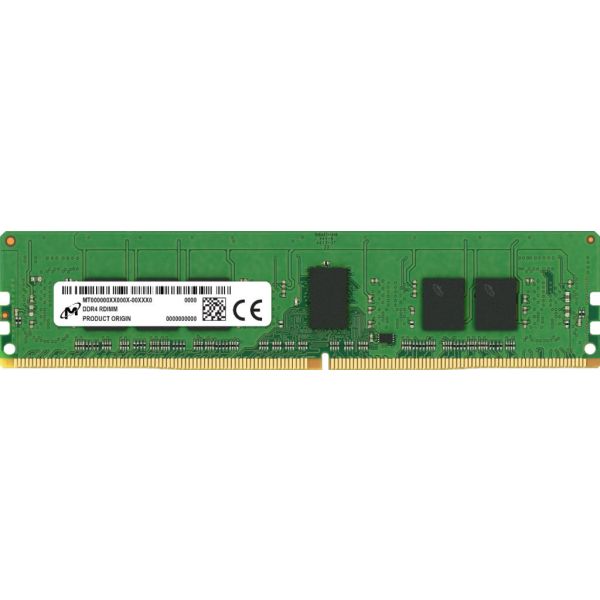 Micron MTA9ASF1G72PZ-3G2R geheugenmodule 8 GB 1 x 8 GB DDR4 3200 MHz ECC (MTA9ASF1G72PZ-3G2R) Micron MTA9ASF1G72PZ-3G2R geheugenmodule 8 GB 1 x 8 GB DDR4 3200 MHz ECC (MTA9ASF1G72PZ-3G2R)