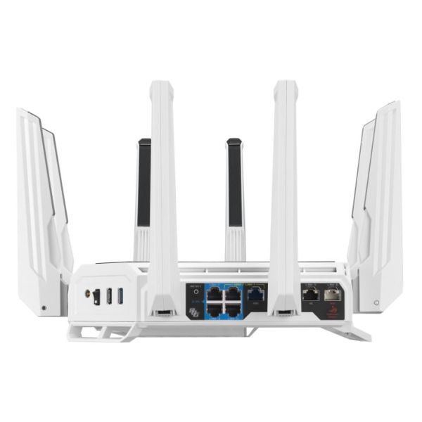 ASUS ROG Rapture GT-BE19000AI draadloze router 10 Gigabit Ethernet Tri-band (2,4 GHz / 5 GHz / 6 GHz) Wit (90IG09S0-MO9A0V) 10/13 ASUS ROG Rapture GT-BE19000AI draadloze router 10 Gigabit Ethernet Tri-band (2,4 GHz / 5 GHz / 6 GHz) Wit (90IG09S0-MO9A0V)