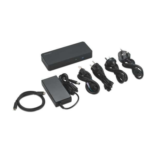 Kensington SD4843P EQ USB-C 10Gbps Triple Video Driverless Dock (K32803EU)