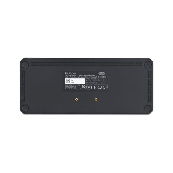 Kensington SD4843P EQ USB-C 10Gbps Triple Video Driverless Dock (K32803EU)