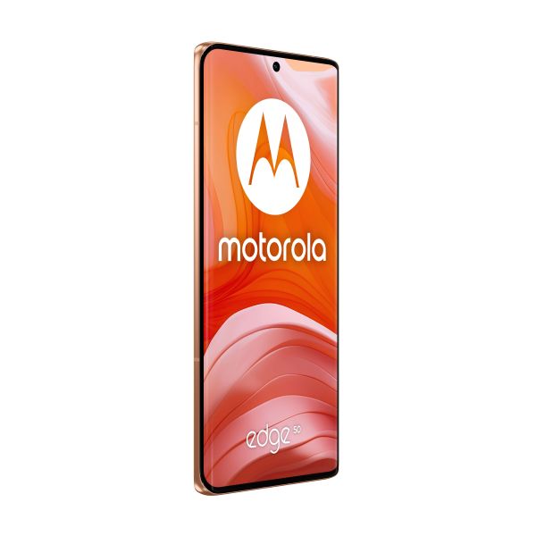Motorola edge 50 16,9 cm (6.67") Dual SIM Android 14 5G USB Type-C 12 GB 512 GB 5000 mAh Perzik (PB2U0002SE)
