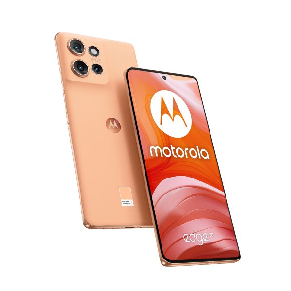 Motorola edge 50 16,9 cm (6.67") Dual SIM Android 14 5G USB Type-C 12 GB 512 GB 5000 mAh Perzik (PB2U0002SE)