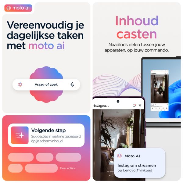 Motorola edge 60 pro 16,9 cm (6.67") Dual SIM Android 15 5G USB Type-C 12 GB 512 GB 6000 mAh Grijs (PB7X0009PL)