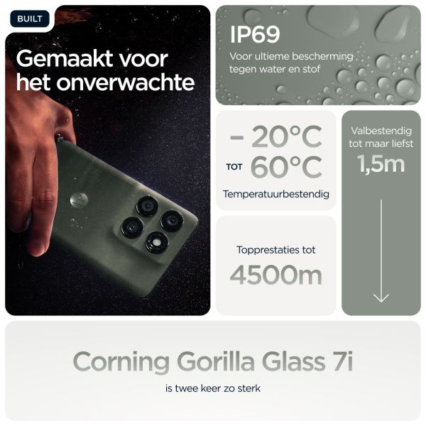 Motorola edge 60 pro 16,9 cm (6.67") Dual SIM Android 15 5G USB Type-C 12 GB 512 GB 6000 mAh Grijs (PB7X0009PL)