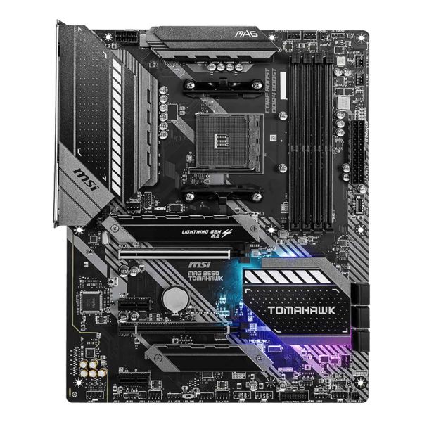 MSI MAG B550 Tomahawk AMD B550 Socket AM4 ATX (7C91-001R) MSI MAG B550 Tomahawk AMD B550 Socket AM4 ATX (7C91-001R)