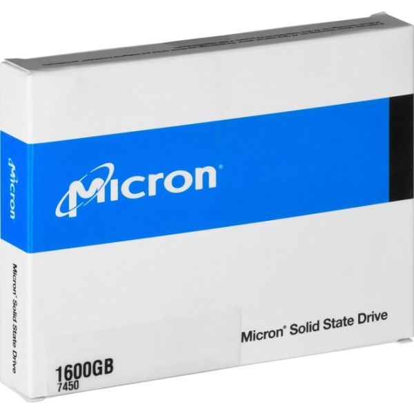 Micron 7450 MAX - SSD - Enterprise - 1600 GB - interní - 2.5 - U.3 PCIe 4.0 (NVMe) (MTFDKCC1T6TFS-1BC1ZABYYR)