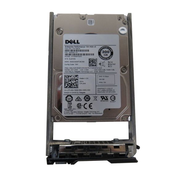Dell 300GB 15K RPM SAS 12Gbps 2.5" Hard Drive (400-AJRO-RFB)