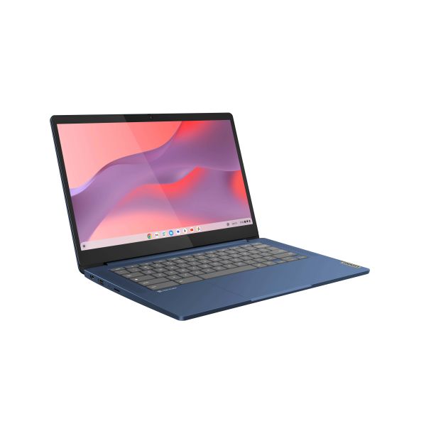 Lenovo IdeaPad Slim 3 Chrome 14M868 MediaTek Kompanio 520 Chromebook 35,6 cm (14") Full HD 8 GB LPDDR4x-SDRAM 128 GB eMMC Wi-Fi 6 (802.11ax) ChromeOS Engels Blauw (82XJ003GMH)  Lenovo IdeaPad Slim 3 Chrome 14M868 MediaTek Kompanio 520 Chromebook 35,6 cm (14") Full HD 8 GB LPDDR4x-SDRAM 128 GB eMMC Wi-Fi 6 (802.11ax) ChromeOS Engels Blauw (82XJ003GMH)