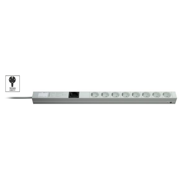 Vertiv Knürr DI-STRIP PDU, basic, 0U/1U, ingang Schuko 230 V 16 A, uitgangen (9) Schuko (033200091)