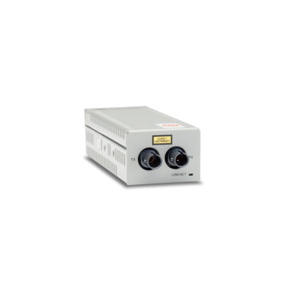 Allied Telesis AT-DMC100/ST netwerk media converter 100 Mbit/s 1310 nm Multimode Grijs (AT-DMC100/ST-50)