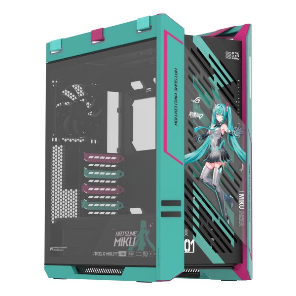 ASUS ROG Strix Helios II Hatsune Miku Edition Midi Tower Meerkleurig (90DC00W0-B39010) ASUS ROG Strix Helios II Hatsune Miku Edition Midi Tower Meerkleurig (90DC00W0-B39010)