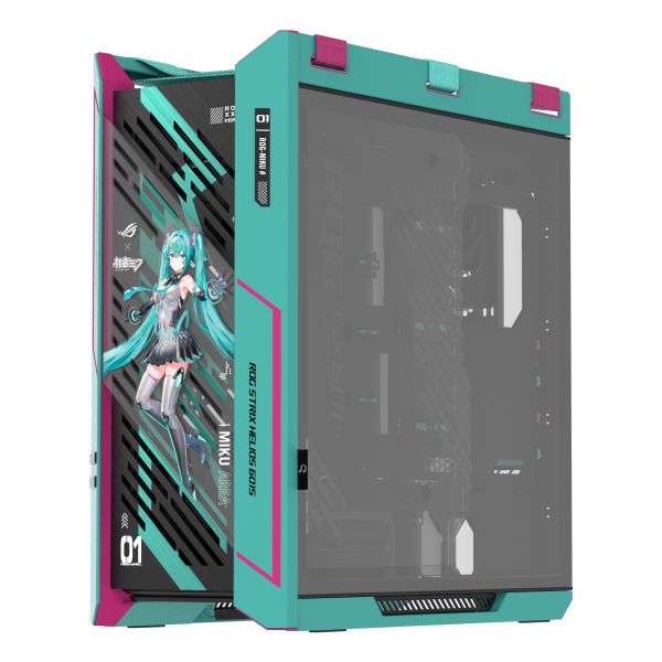 ASUS ROG Strix Helios II Hatsune Miku Edition Midi Tower Meerkleurig (90DC00W0-B39010) ASUS ROG Strix Helios II Hatsune Miku Edition Midi Tower Meerkleurig (90DC00W0-B39010)