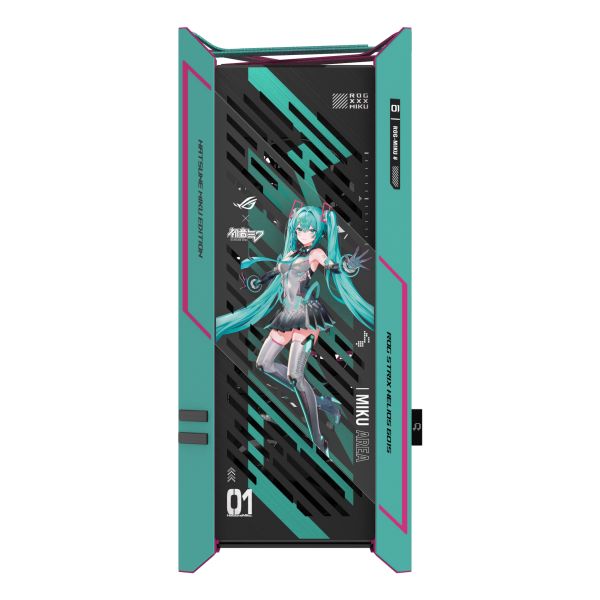 ASUS ROG Strix Helios II Hatsune Miku Edition Midi Tower Meerkleurig (90DC00W0-B39010) ASUS ROG Strix Helios II Hatsune Miku Edition Midi Tower Meerkleurig (90DC00W0-B39010)