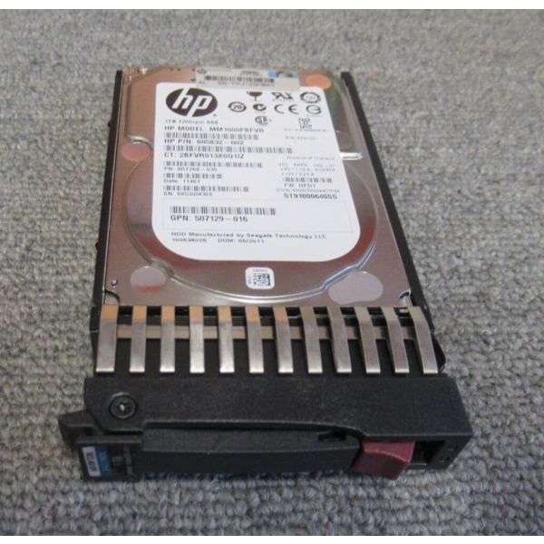 HP 1TB 7.2K 6G SAS (MM1000FBFVR)