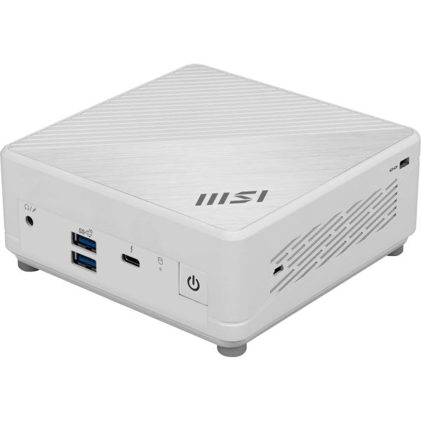 MSI Cubi 5 1M-441BEU Intel Core 3 100U 0,6L maat pc Mini PC barebone Wit (CUBI 5 1M-441BEU)