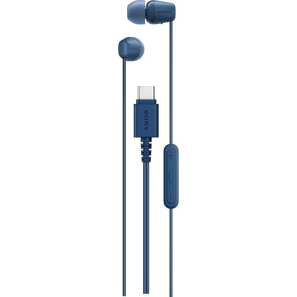 Sony IER-EX15C USB-C In-Ear Koptelefoon Blauw (IEREX15CL.CE7)