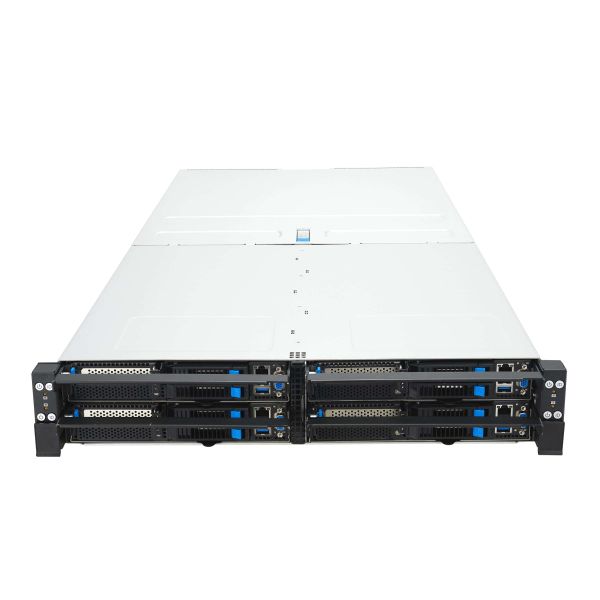 ASUS RS520QA-E13-RS8U/3200W Socket SP5 Rack (2U) Zilver (90SF04A1-M00050) ASUS RS520QA-E13-RS8U/3200W Socket SP5 Rack (2U) Zilver (90SF04A1-M00050)
