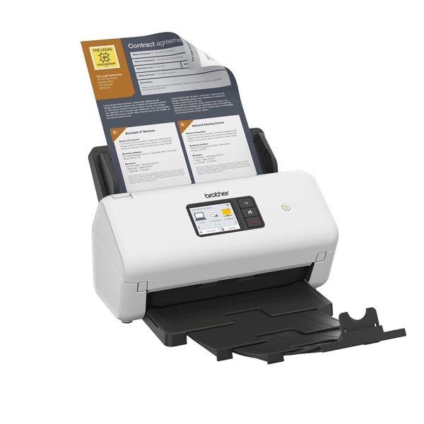 Brother ADS-4550W scanner ADF-scanner 600 x 600 DPI Zwart, Wit
