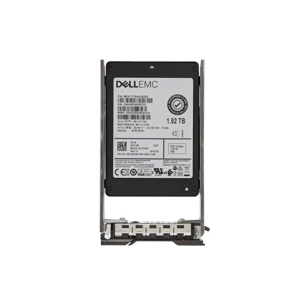 Dell EMC 1.92TB SSD 2.5 SAS 12G Refurbished (3F15R-COMPELLENT-RFB)