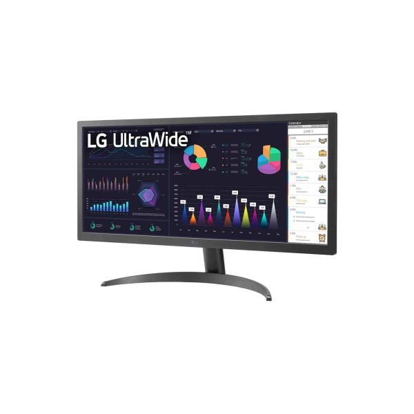 LG 26WQ500-B computer monitor 65,3 cm (25.7") 2560 x 1080 Pixels 4K Ultra HD LCD Zwart (26WQ500-B) LG 26WQ500-B computer monitor 65,3 cm (25.7") 2560 x 1080 Pixels 4K Ultra HD LCD Zwart (26WQ500-B)