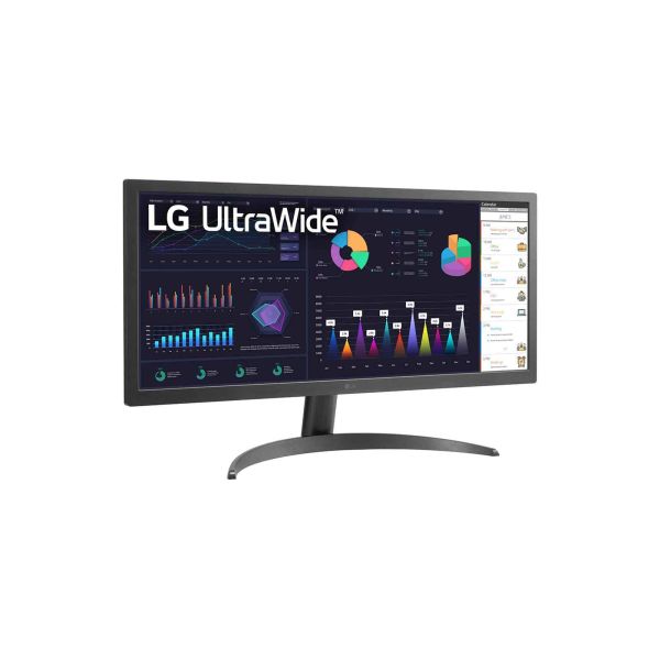 LG 26WQ500-B computer monitor 65,3 cm (25.7") 2560 x 1080 Pixels 4K Ultra HD LCD Zwart (26WQ500-B) LG 26WQ500-B computer monitor 65,3 cm (25.7") 2560 x 1080 Pixels 4K Ultra HD LCD Zwart (26WQ500-B)