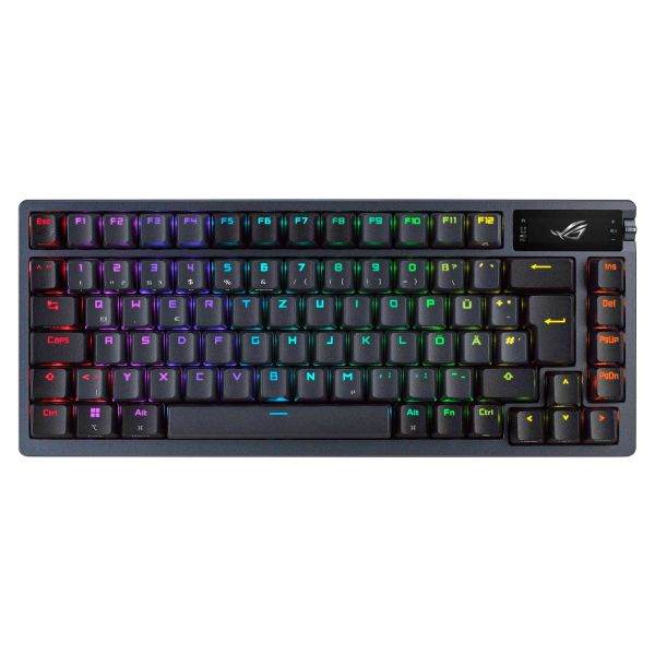 ASUS ROG AZOTH toetsenbord Gamen USB + RF Wireless + Bluetooth Zwart (90MP0316-BKNA01)
