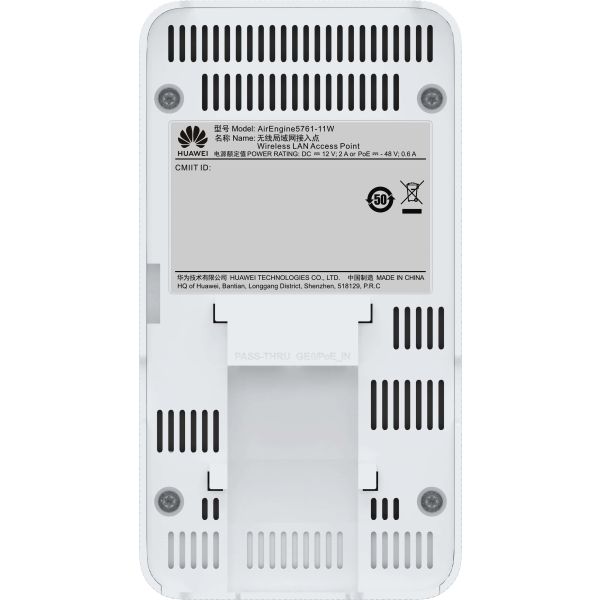 Huawei AirEngine 5761-11W 1775 Mbit/s Wit Power over Ethernet (PoE) (50084452) Huawei AirEngine 5761-11W 1775 Mbit/s Wit Power over Ethernet (PoE) (50084452)