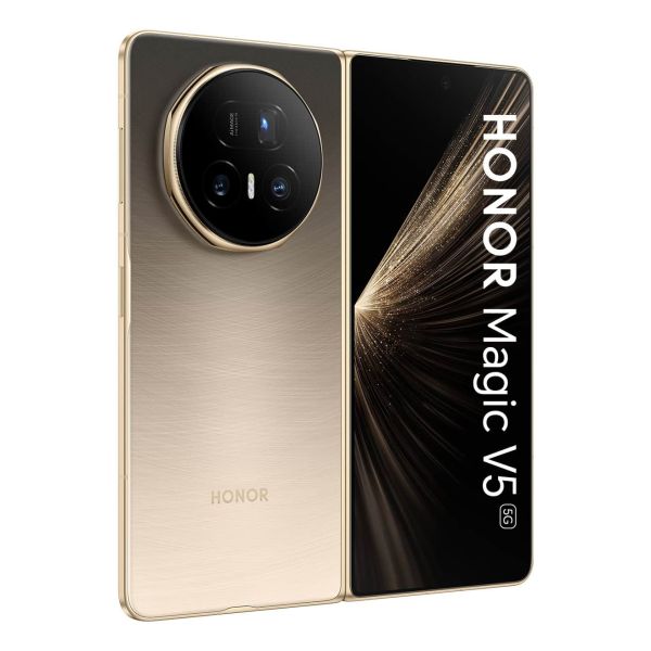 Honor MAGIC V5 20,2 cm (7.95") MagicOS 9.0.1 5G USB Type-C 16 GB 512 GB 5820 mAh Goud (5109BUHJ)