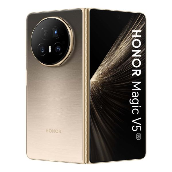 Honor MAGIC V5 20,2 cm (7.95") MagicOS 9.0.1 5G USB Type-C 16 GB 512 GB 5820 mAh Goud (5109BUHJ)