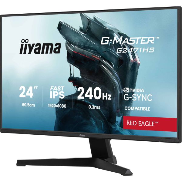 iiyama G-MASTER G2471HS-B1 computer monitor 61 cm (24") (G2471HS-B1)