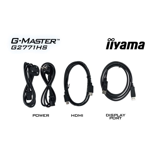 iiyama G-MASTER G2771HS-B1 computer monitor 68,6 cm (27") 1920 x 1080 Pixels (G2771HS-B1)