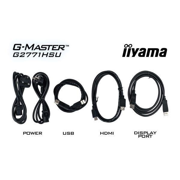iiyama G2771HSU-B1 computer monitor 68,6 cm (27") 1920 x 1080 Pixels Zwart (G2771HSU-B1)