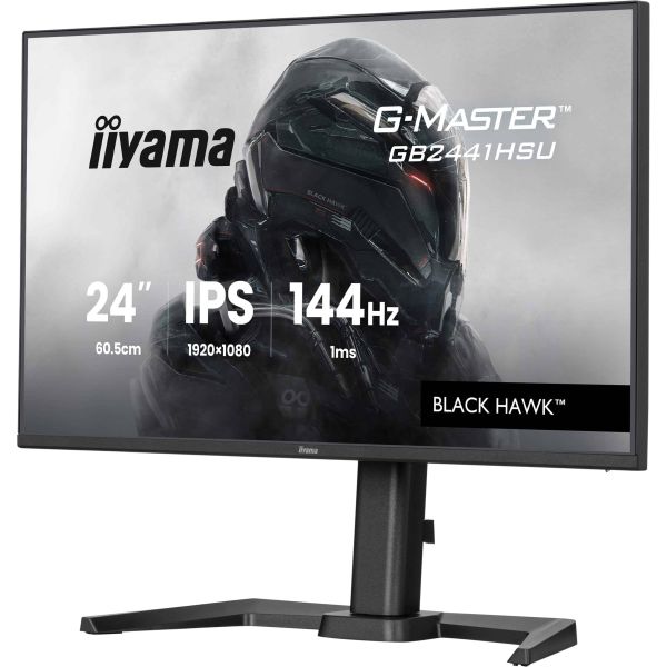 iiyama GB2441HSU-B1 computer monitor 60,5 cm (23.8") 1920 x 1080 Pixels Zwart (GB2441HSU-B1)
