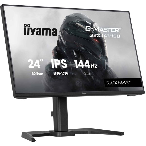 iiyama GB2441HSU-B1 computer monitor 60,5 cm (23.8") 1920 x 1080 Pixels Zwart (GB2441HSU-B1)